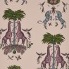Papel de parede Creature Pink W0114-02 - CLARKE & CLARKE
