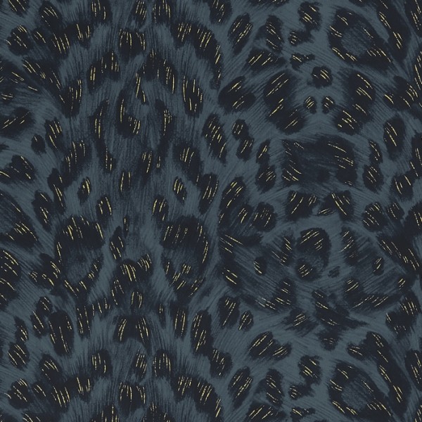 Papel Pintado Felis Navy W0115-07 - CLARKE & CLARKE Papel Pintado Felis Navy W0115-07 - CLARKE & CLARKE