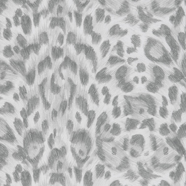 Papier peint Felis Silver W0115-09 - CLARKE & CLARKE
