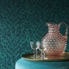 Papier peint Felis Charcoal-Rose Gold W0115-03 - CLARKE & CLARKE