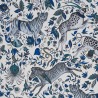 Wallpaper Protea Blue W0119-01 - CLARKE & CLARKE