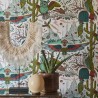 Papier peint Frontier Green W0116-03 - CLARKE & CLARKE