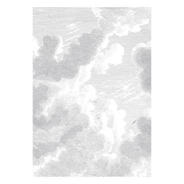 Carta da Parati WP-621 Wall Mural Engraved Clouds - KEK AMSTERDAM
