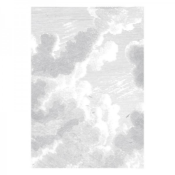 Carta da Parati WP-621 Wall Mural Engraved Clouds - KEK AMSTERDAM