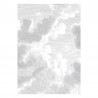 WP-621 Wall Mural Engraved Clouds