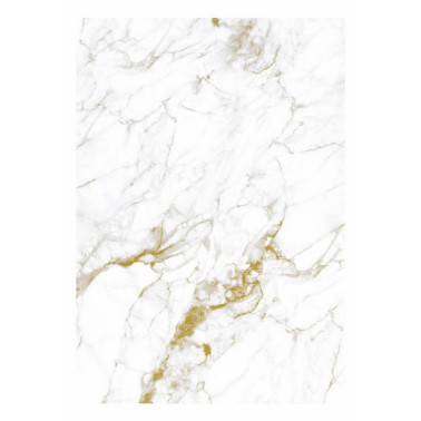 Papel de parede WP-554 Wall Mural Marble, White-Gold - KEK AMSTERDAM