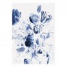 Tapete WP-208 Wall Mural Royal Blue Flowers 2 - KEK AMSTERDAM