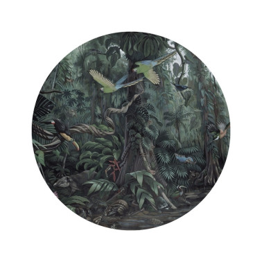 Carta da Parati SC-072 Wallpaper Circle Tropical Landscapes - KEK AMSTERDAM