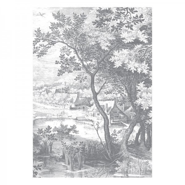 Carta da Parati WP-619 Wall Mural Engraved Landscapes - KEK AMSTERDAM