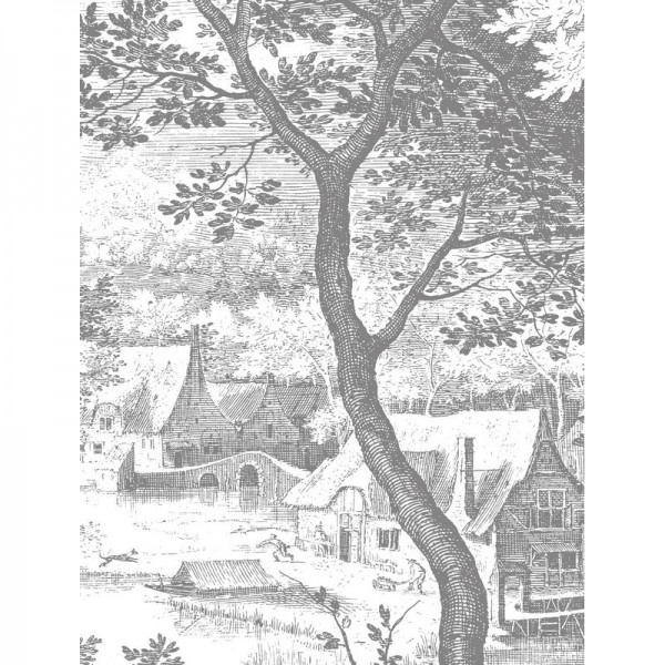Carta da Parati WP-619 Wall Mural Engraved Landscapes - KEK AMSTERDAM