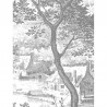 Papier peint WP-619 Wall Mural Engraved Landscapes - KEK AMSTERDAM