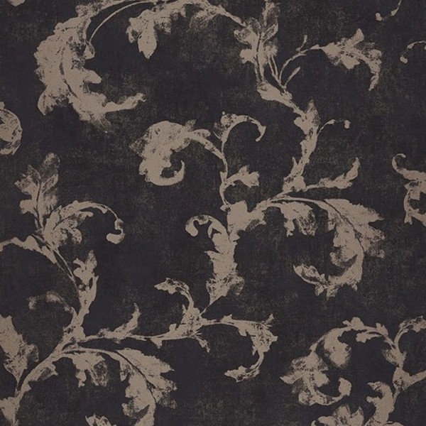 Papier peint Arabesques Noir 80799672 - Casadeco Papier peint Arabesques Noir 80799672 - Casadeco