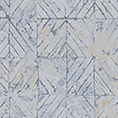 Papier peint Reflet Bleu-Argent 86036149 - Casadeco