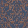 Papier peint Trianon Cuivre-Bleu 86026564 - Casadeco