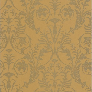 Papier peint Trianon Jaune 86022235 - Casadeco