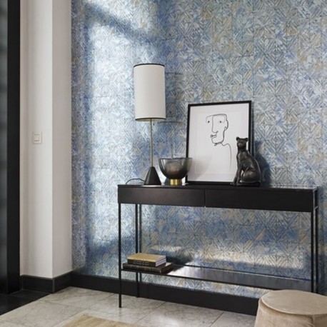 Wallpaper Reflet Beige-Argent 86032155 - Casadeco