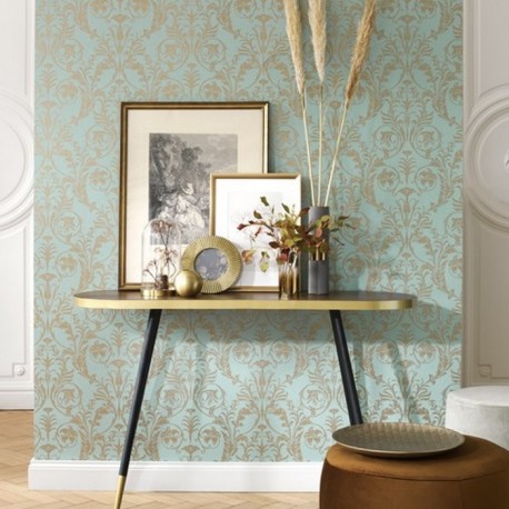 Wallpaper Trianon Vert Amande 86027127 - Casadeco