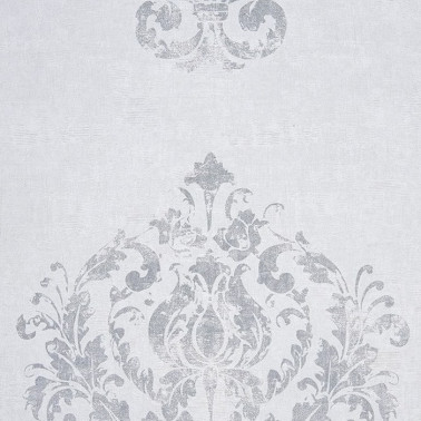 Papel Pintado Majestic Ornement Blanc 26410141 - Casadeco