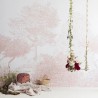 Carta da Parati Classic Hua Trees Mural Wallpaper Pink - SIAN ZENG