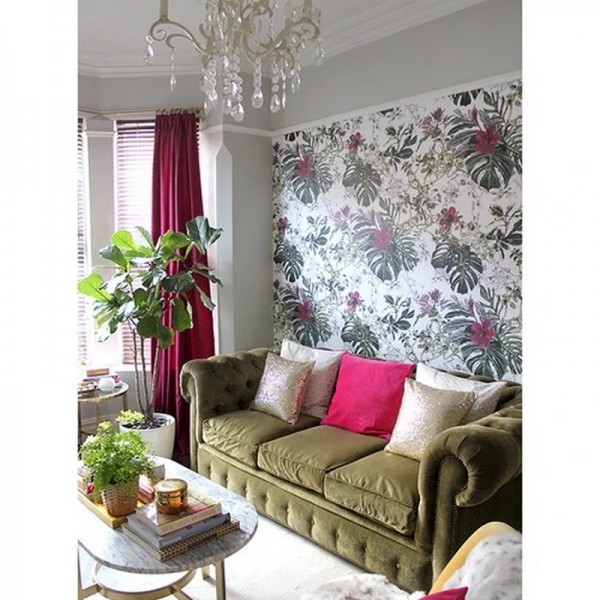 Tapete Classic Seasons Wallpaper Summer Tropical Bloom - SIAN ZENG