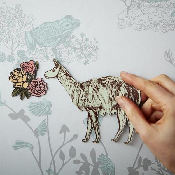 Papier peint Classic Woodlands Blue - SIAN ZENG