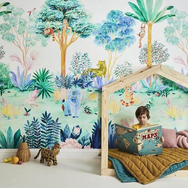 Tapete Jungle Colour - SIAN ZENG