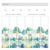 Tapete Jungle Colour - SIAN ZENG
