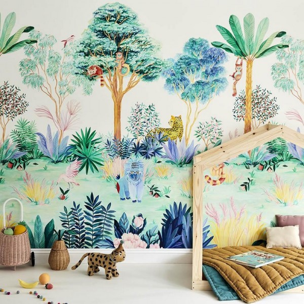 Tapete Jungle Colour - SIAN ZENG