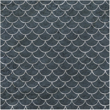 Papel Pintado FISH-SCALES DOM8-4 - LES DOMINOTIERS