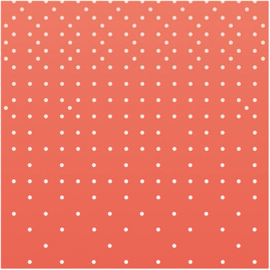 Papel Pintado POLKA-CORAL DOM6-1 - LES DOMINOTIERS