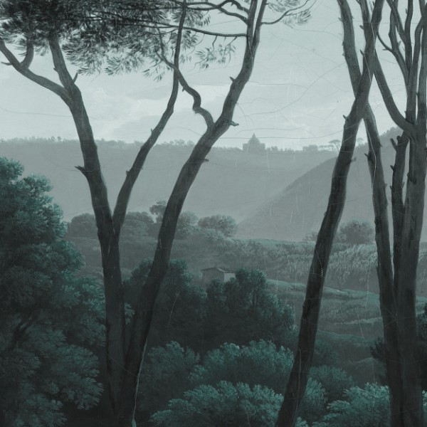 Carta da Parati PINE-TREES DOM1510 - LES DOMINOTIERS