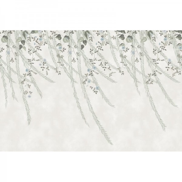 Papier peint R16781 Lush Foliage, Sage Tint - REBEL WALLS Papier peint R16781 Lush Foliage, Sage Tint - REBEL WALLS