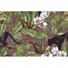 Tapete R16802 Alluring Panthers, Pink - REBEL WALLS