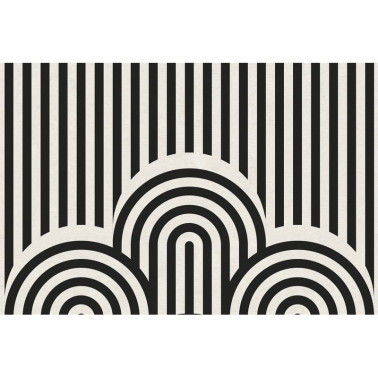 Carta da Parati R16873 Hilltops, Graphic - REBEL WALLS