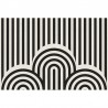 Carta da Parati R16873 Hilltops, Graphic - REBEL WALLS