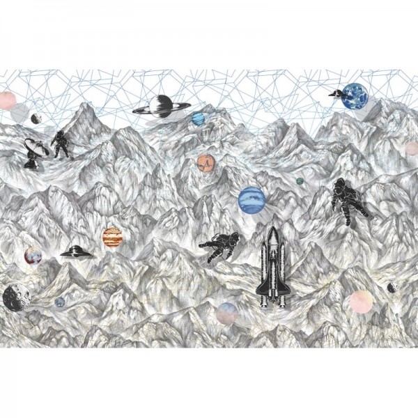 Carta da Parati R16891 Moon Rock - REBEL WALLS Carta da Parati R16891 Moon Rock - REBEL WALLS