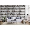 Carta da Parati R14182 Cabinet of Curios, Raw - REBEL WALLS