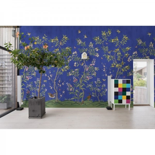 Tapete R16747 Chinoiserie Chic, Cobalt - REBEL WALLS