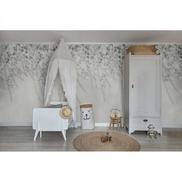 Papel de parede R16781 Lush Foliage, Sage Tint - REBEL WALLS