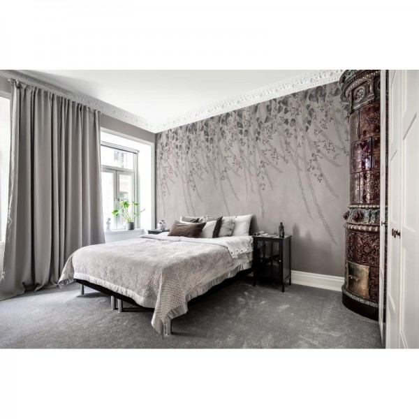 Carta da Parati R16782 Lush Foliage, Rose Dust - REBEL WALLS