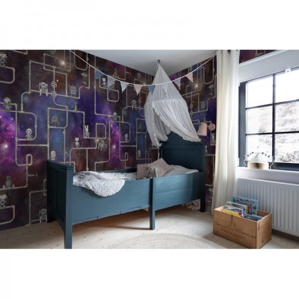 Carta da Parati R16902 We are Robots, Stardust - REBEL WALLS