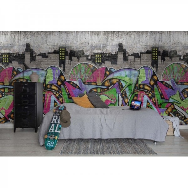 Carta da Parati R16973 Concrete Art - REBEL WALLS