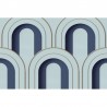 Carta da Parati R16102 Arch Deco, Blue - REBEL WALLS