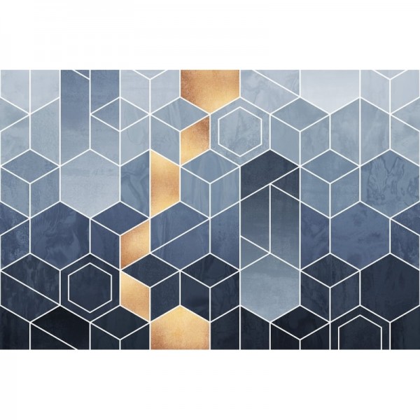 Carta da Parati R16291 Gradient Geometry - REBEL WALLS Carta da Parati R16291 Gradient Geometry - REBEL WALLS