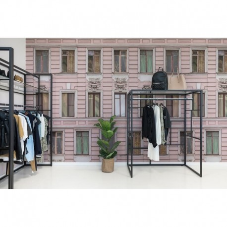 Carta da Parati R15881 Pink Facade - REBEL WALLS