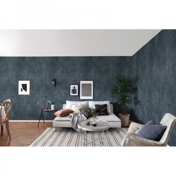 Carta da Parati R15991 Fresco Wall, Blue - REBEL WALLS