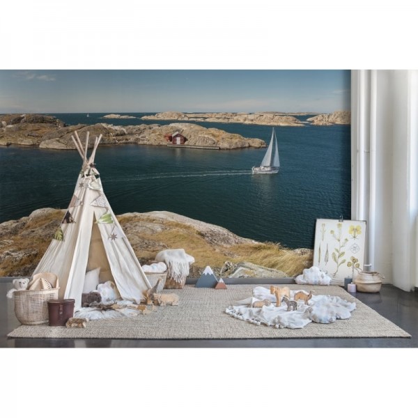 Carta da Parati R16501 Coast Life - REBEL WALLS