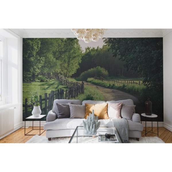 Papier peint R16541 Wooden Fence - REBEL WALLS