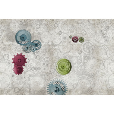 Carta da Parati CLOCKWORK GL11041B - GLAMORA
