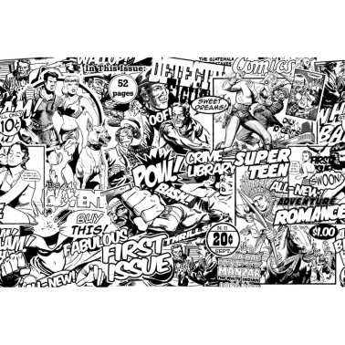 Papier peint PULP STRIP GL6102A - GLAMORA